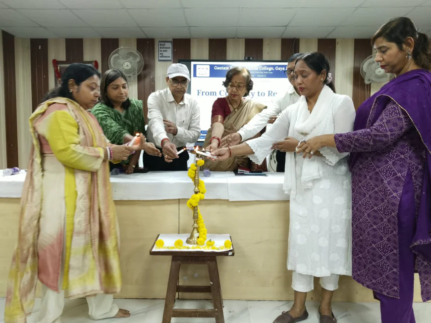 जीबीएम कॉलेज में आईक्यूएसी सेल द्वारा "फ्रॉम क्यूरियोसिटी टू रिसर्च" विषय पर एक दिवसीय विशेष व्याख्यान का हुआ आयोजन