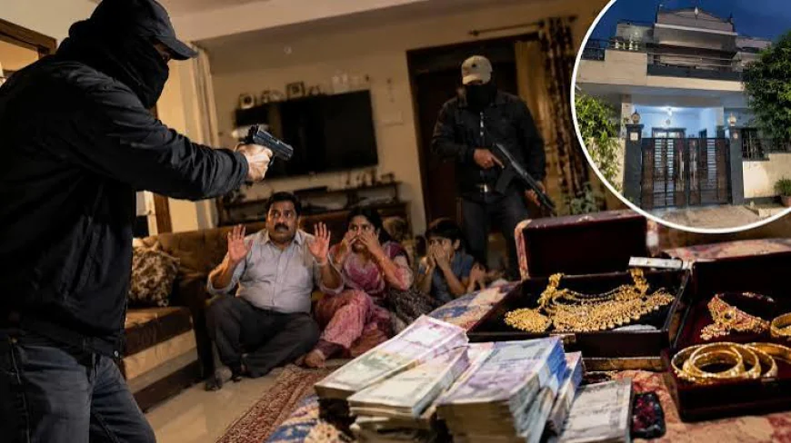 रांची में कृषि विभाग के पदाधिकारी के घर हथियारबंद डकैती, पांच अपराधियों ने नकदी और गहनों पर किया हाथ साफ