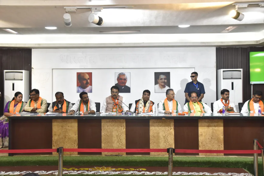 बिहार BJP की अहम बैठक, विधान परिषद की 8 सीटों पर NDA की जीत के लिए बनेगी रणनीति