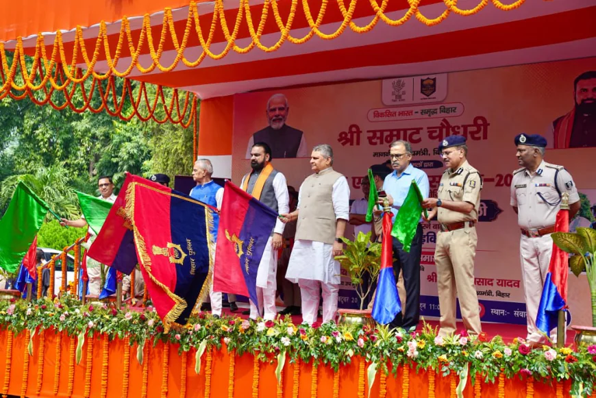 राष्ट्रीय एकता दिवस परेड-2026 के लिए बिहार मोटरसाइकिल रैली रवाना, CM सम्राट चौधरी ने दिखाई हरी झंडी