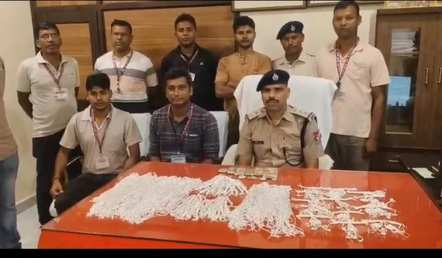गया जंक्शन पर 36 लाख की चांदी बरामद, 14.835 किलो चांदी के साथ एक हिरासत में