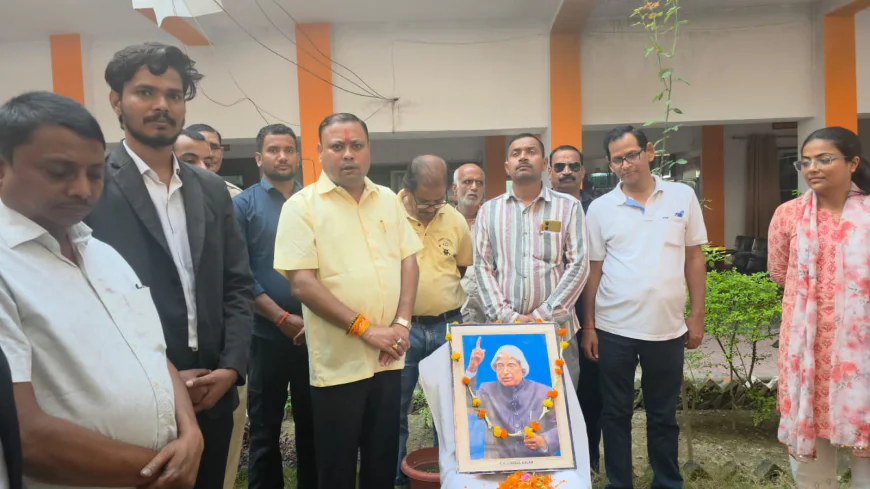 डॉ. एपीजे अब्दुल कलाम की जयंती पर भाजपा किसान मोर्चा कार्यालय में श्रद्धांजलि सभा आयोजित