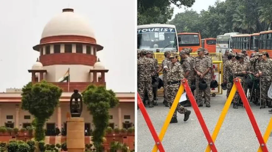 मुख्य चुनाव आयुक्त के खिलाफ प्रदर्शन में हिरासत पर सवाल, सुप्रीम कोर्ट ने पुलिस से मांगे प्रतिबंधात्मक आदेश