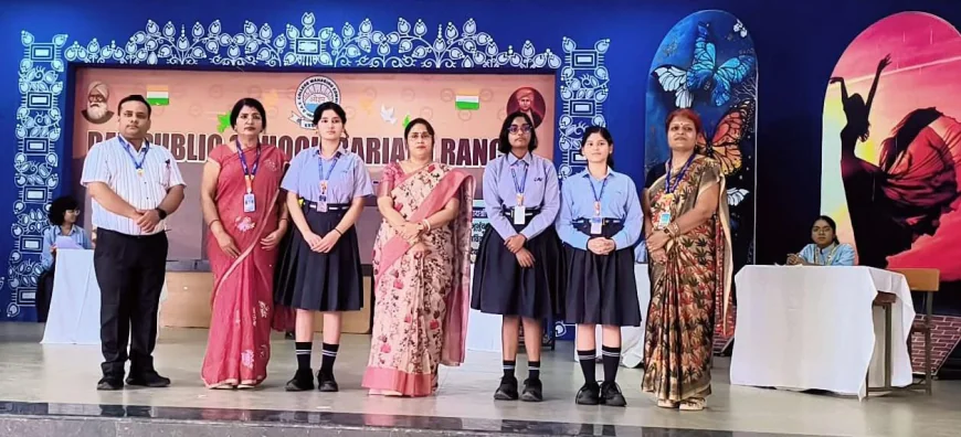 डीएवी पब्लिक स्कूल बरियातू में अंतर-सदनीय अंग्रेजी वाद-विवाद प्रतियोगिता, अनन्या साराफ ने हासिल किया प्रथम स्थान