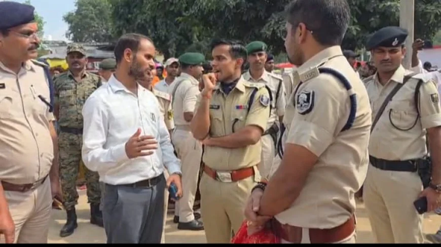 महासप्तमी पर थावे दुर्गा मंदिर में उमड़ा आस्था का सैलाब, SP विनय तिवारी ने संभाली सुरक्षा की कमान