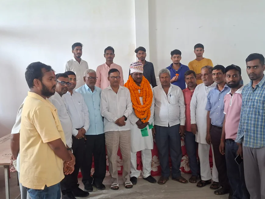 दांगी समाज ने दिवाकर दांगी का किया अभिनंदन