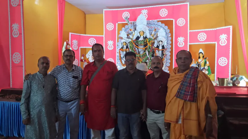 गया जंक्शन पर रेलवे दुर्गा पूजा समिति का 104वां वर्ष, 1923 से बंगाली परंपरा के अनुसार हो रही मां दुर्गा की पूजा, 16 से 21 अक्टूबर तक होंगे धार्मिक अनुष्ठान