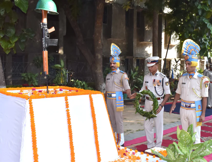 47 सीआरपीएफ ने पुलिस स्मृति दिवस पर शहीद जवानों को दी श्रद्धांजलि