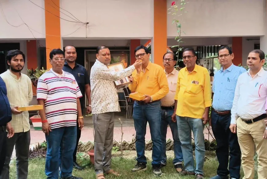 भाजपा किसान मोर्चा कार्यालय में हर्षोल्लास के साथ मनाया गया अमित शाह का जन्मदिन