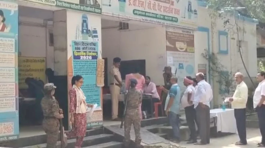 नालंदा के सिलाव में शिक्षक-स्नातक निर्वाचन के लिए मतदान शुरू, सुरक्षा के पुख्ता इंतजाम
