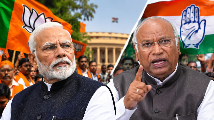 PM मोदी के पिता पर टिप्पणी को लेकर सियासी संग्राम, BJP का देशव्यापी प्रदर्शन आज; कांग्रेस से माफी की मांग