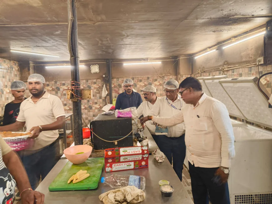 पटना में होटलों और रेस्टोरेंट पर खाद्य विभाग की जांच, ₹2,774 का खाद्य पदार्थ जब्त कर किया नष्ट