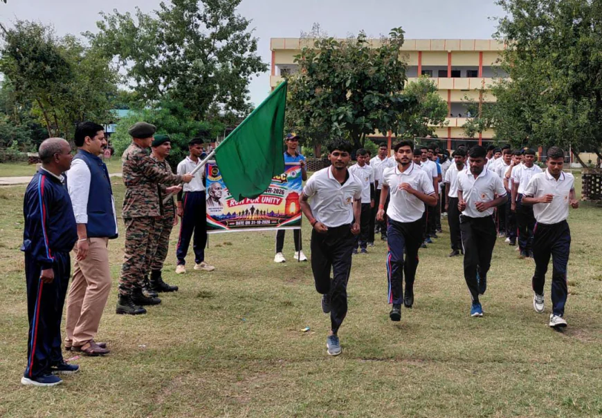 राष्ट्रीय एकता दिवस पर 6 बिहार बटालियन एनसीसी ने आयोजित की ‘रन फॉर यूनिटी’, 310 कैडेटों ने लिया हिस्सा